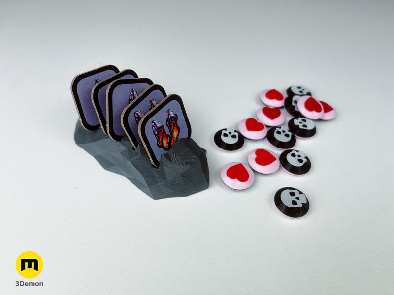 Karak II Life Tokens and Soul Stones holder