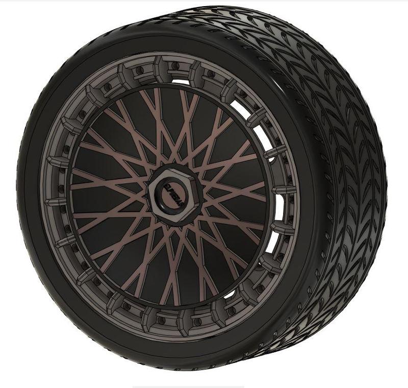 Turbofan Retro Wheel