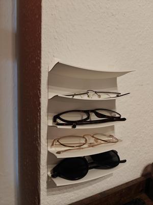 Brillenhalter (Wand); Glasses Shelf