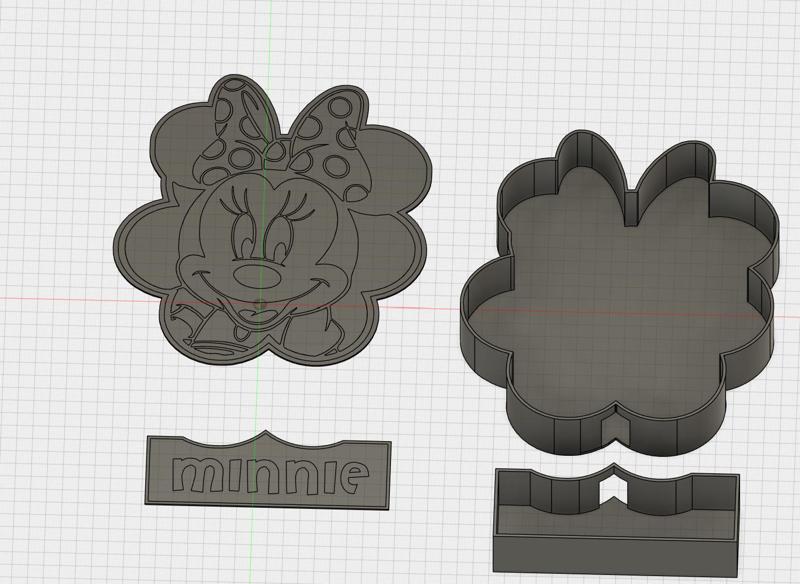 PERSONALIZABLE Minnie Mouse LAMP