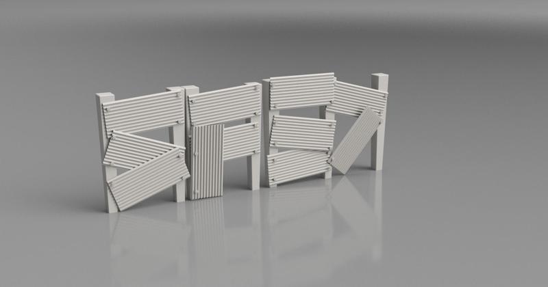 Fences for Tabletop and Dioramas - 28mm scale