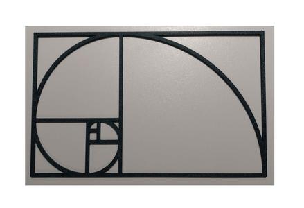 Golden Number Wall Art/Stencil (parametric)
