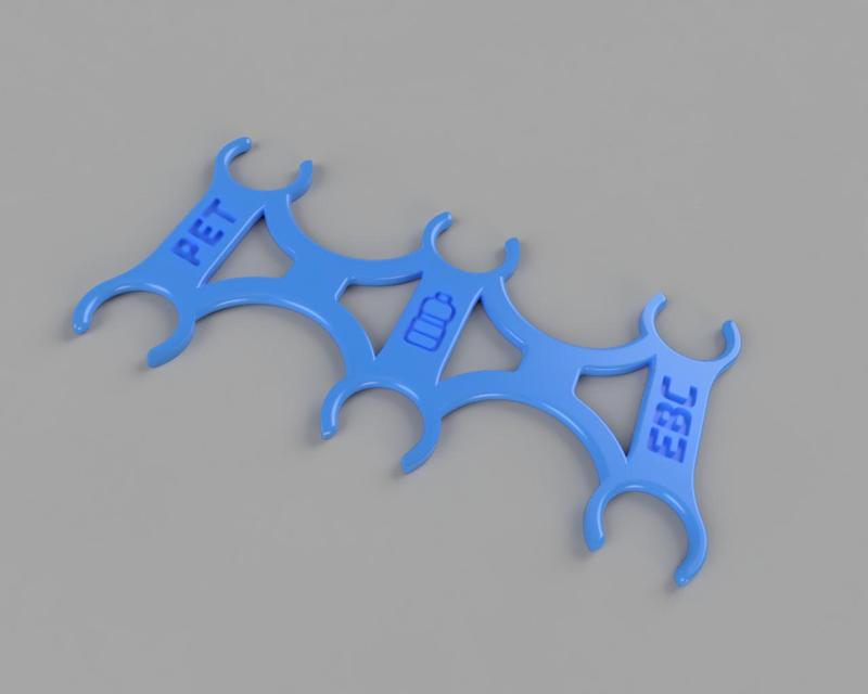 Empty Bottle Carrier alias EBC for PET bottles