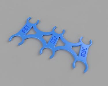 Empty Bottle Carrier alias EBC for PET bottles