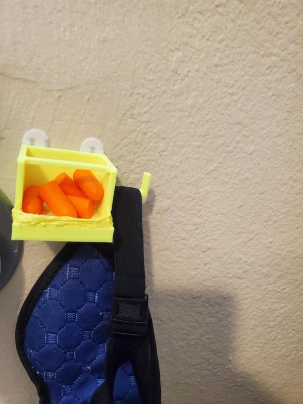 Bedside Earplug and Eye Mask Holder