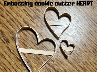 Heart cookie cutter (3sizes)