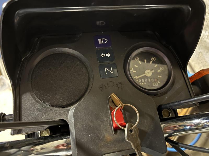 Simson Blinddeckel Drehzahlmesser S53 und S83