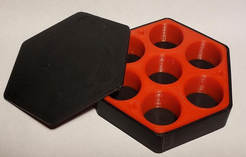 Magnetic Polyhedral Dice Box Remix