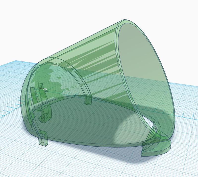 Clip on 50mm gauge pod