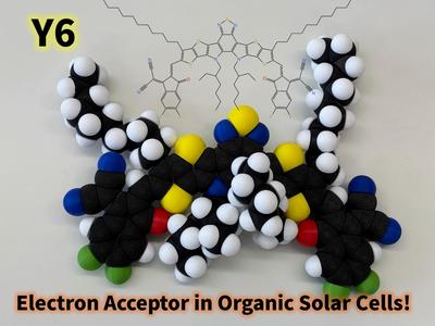 Y6 Electron Acceptor Molfidget w/ Rotatable Bonds