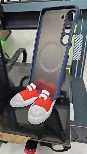 Schuh-Telefonständer (Converse Style)