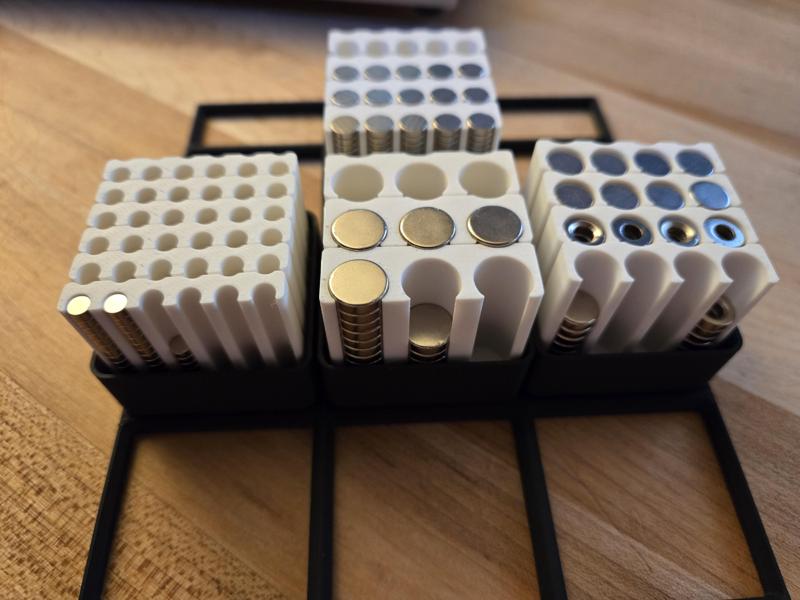 Gridfinity Magnet Holders