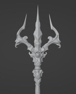 The Thorns Trident from Baldur's Gate 3