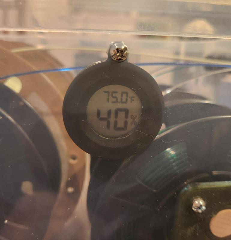 Humidity Gauge Holder for Drybox