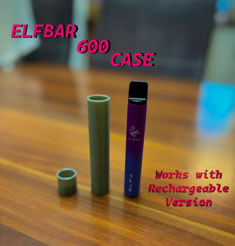 Elfbar 600/Rechargable Case and Cap