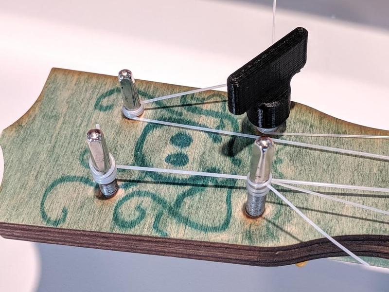 Ukulele Tuning Peg Key 
