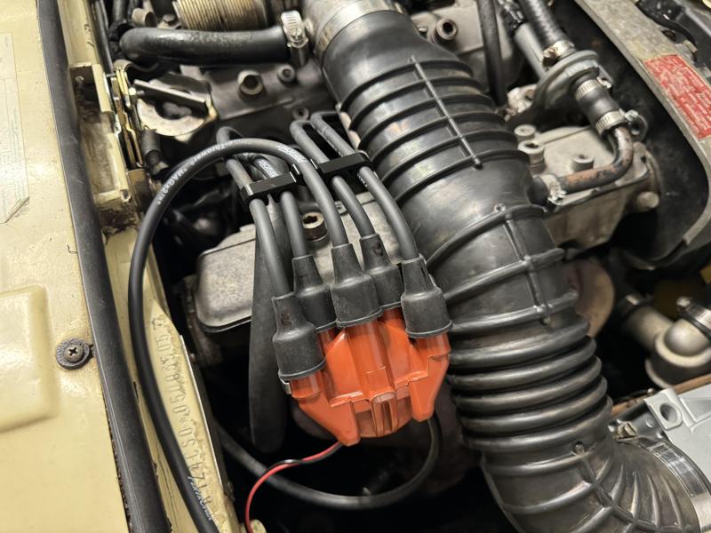 Fiat Spider Spark Plug Wire Loom