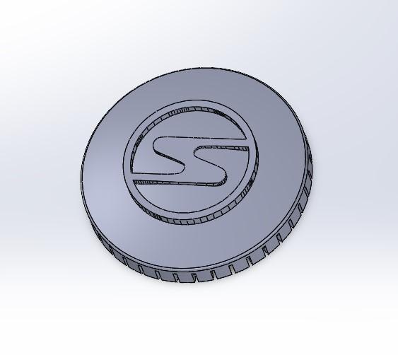 Ozdobná krytka na víčko nádrže - Trabant