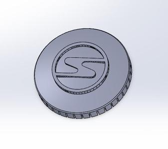 Ozdobná krytka na víčko nádrže - Trabant