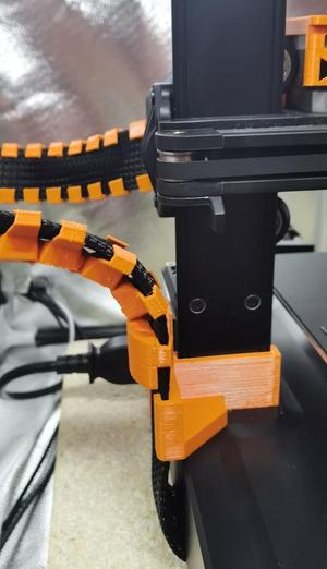Ender 3 V3 SE Spine cable chain - Base