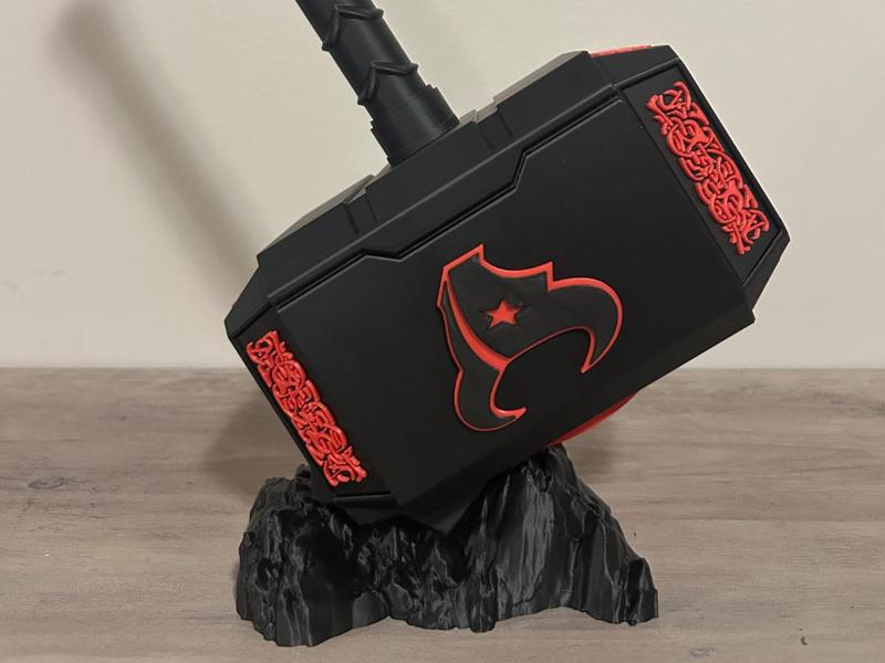 Houston Texans LOGO for Eclipse Series Mjolnir