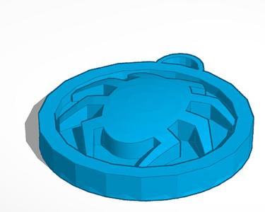 Blue Beetle Key Chain