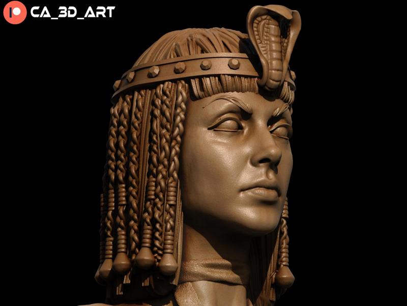 Cleopatra 3D Print