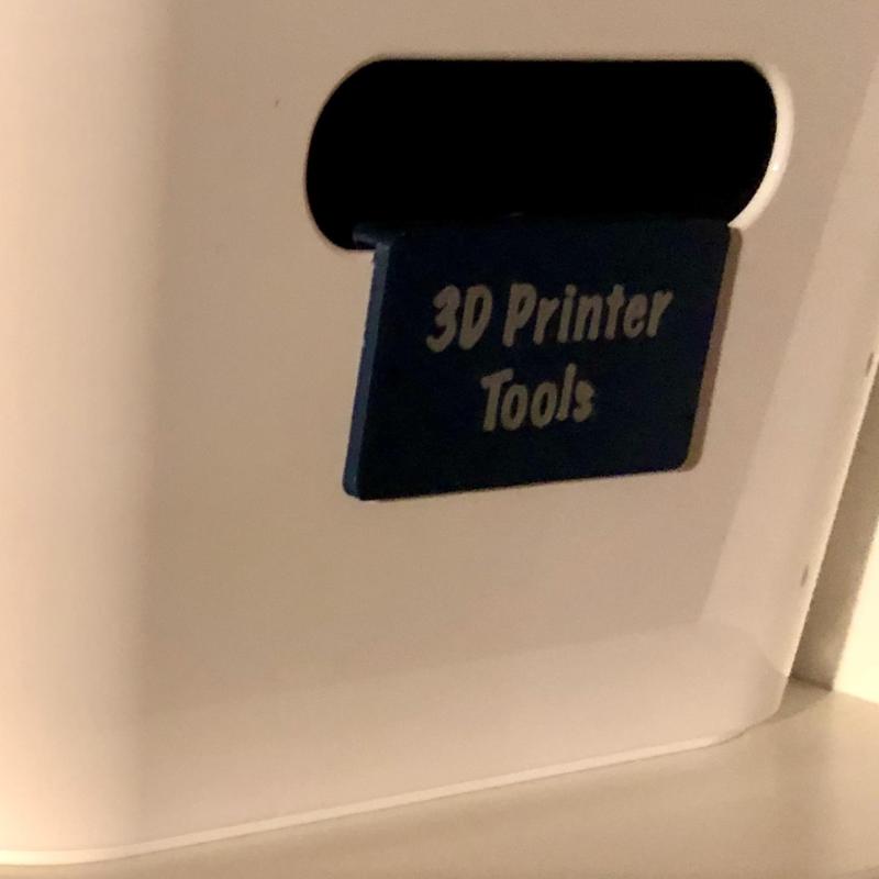 Label for IKEA Variera Box