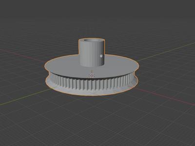 Gt2 para perfil de 9mm