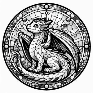 Little dragon (three colours)