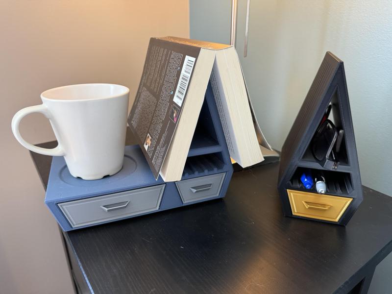 Nightstand Bookstand / Organiser