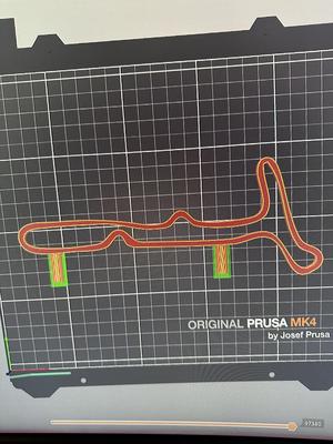 Fulbeck track layout and Base