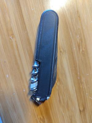 Victorinox 91mm scale with pen, needle and toothpick cutout