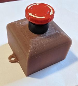 Emergency Stop Button Mount