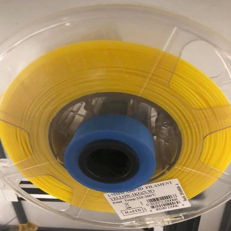 Ender 3 filament coil support hubs