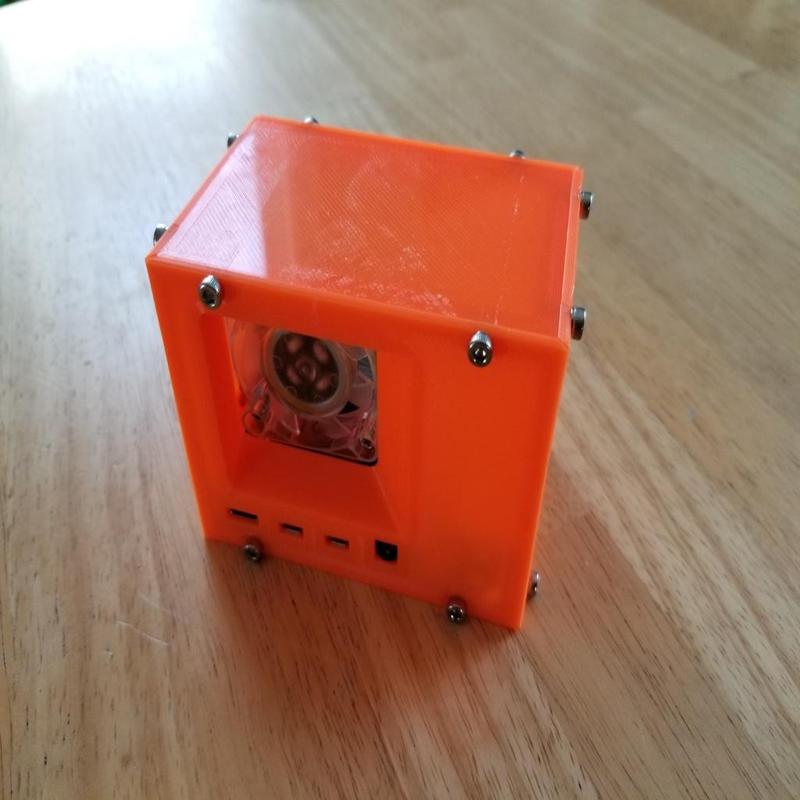 Ice Box Case for Raspberry Pi 4 with Ice Tower Cooler