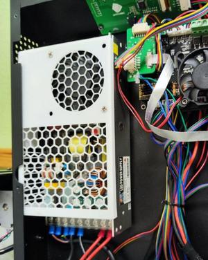 Anycubic i3 mega s power supply cover for 70mm fan