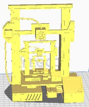 3D printer printing a 3D printer printing a 3D printer