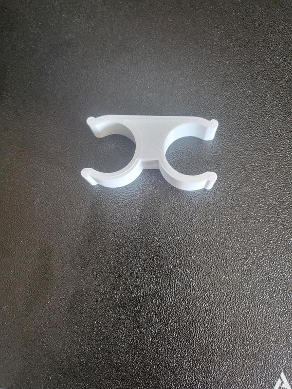 crutch holder for wheelchair or wall