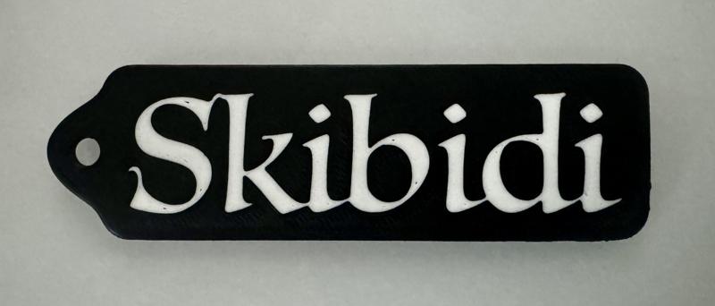 Skibidi Keychain
