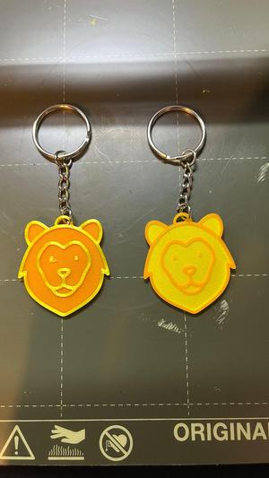 Lion Keychain
