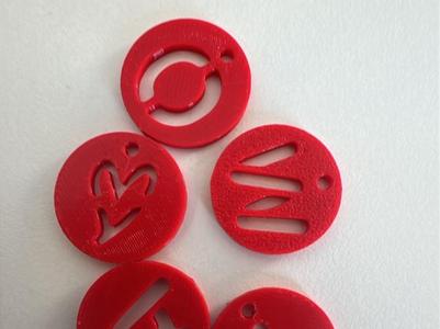 Keychain letters