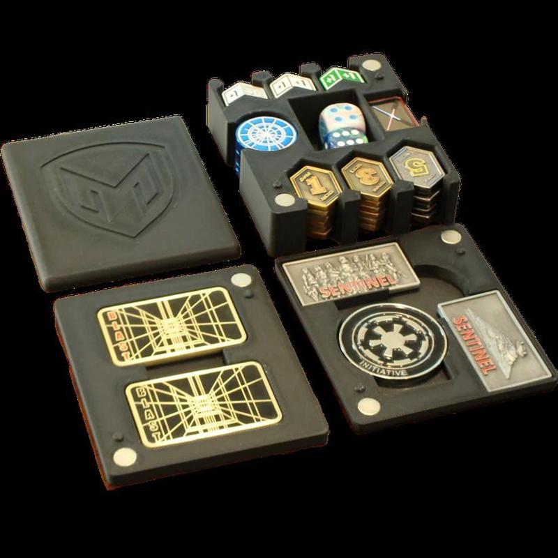 Star Wars Unlimited Token Trays - Gamegenic Deck Pod - metalFABtokens