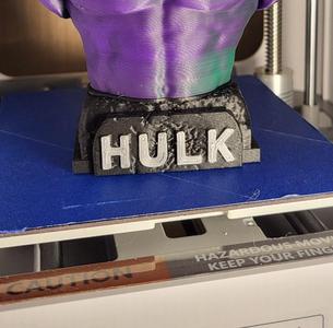 Hulk Base w/ Separate Letters