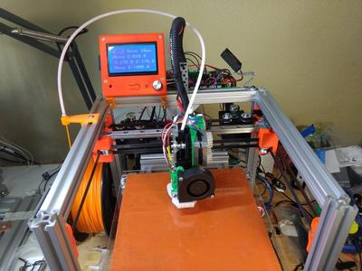 Space efficient rail CoreXY