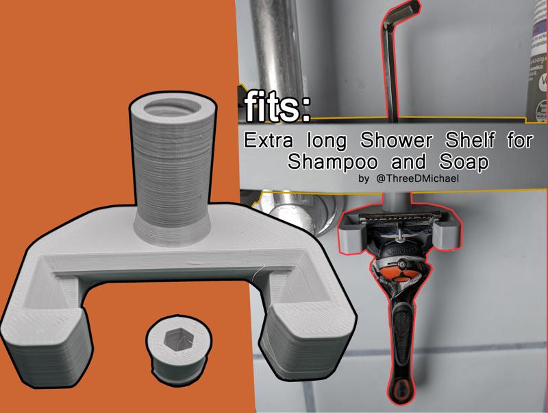 Gillette ProGlide Holder for Shower Shelf by @ThreeDMichael