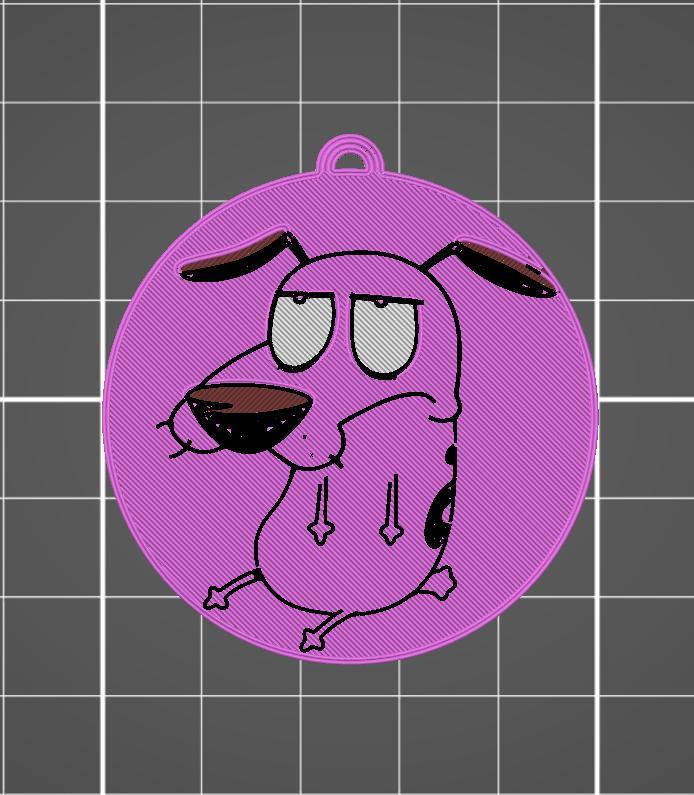 Llavero Coraje - Courage