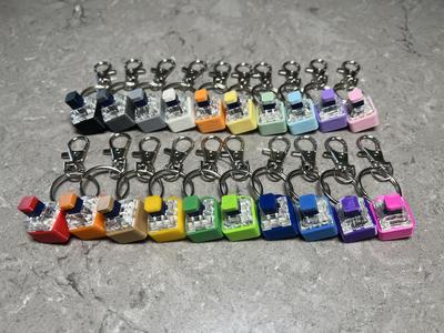 Mini Key Fidget - Cherry MX Compatible - Now with keychain loop