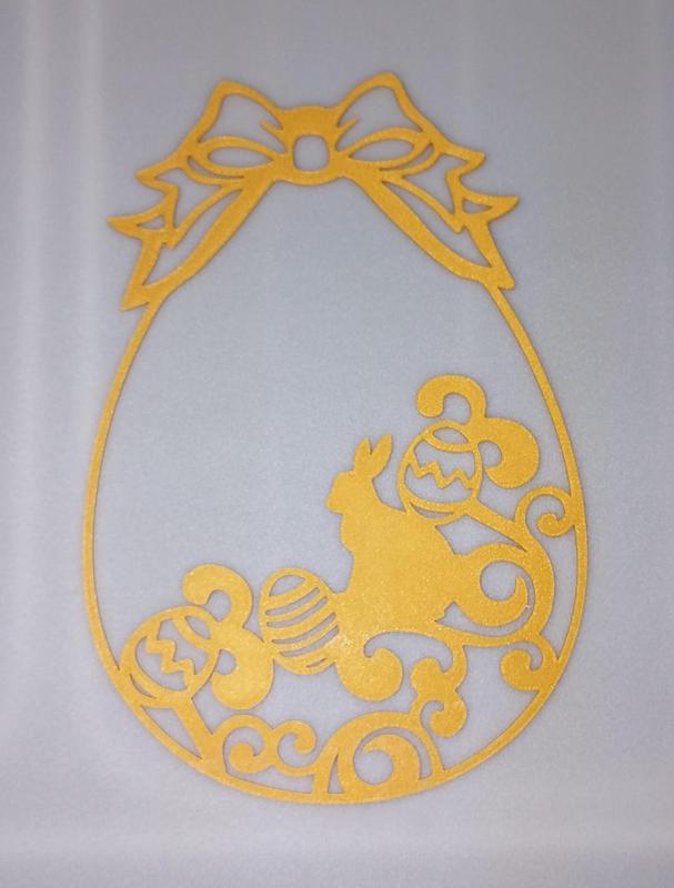 Happy easter egg bunny design1