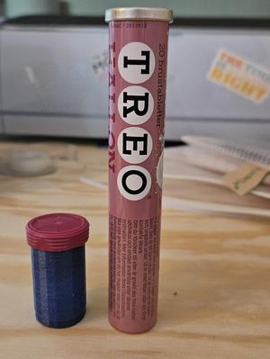 Behållare för brustabletter